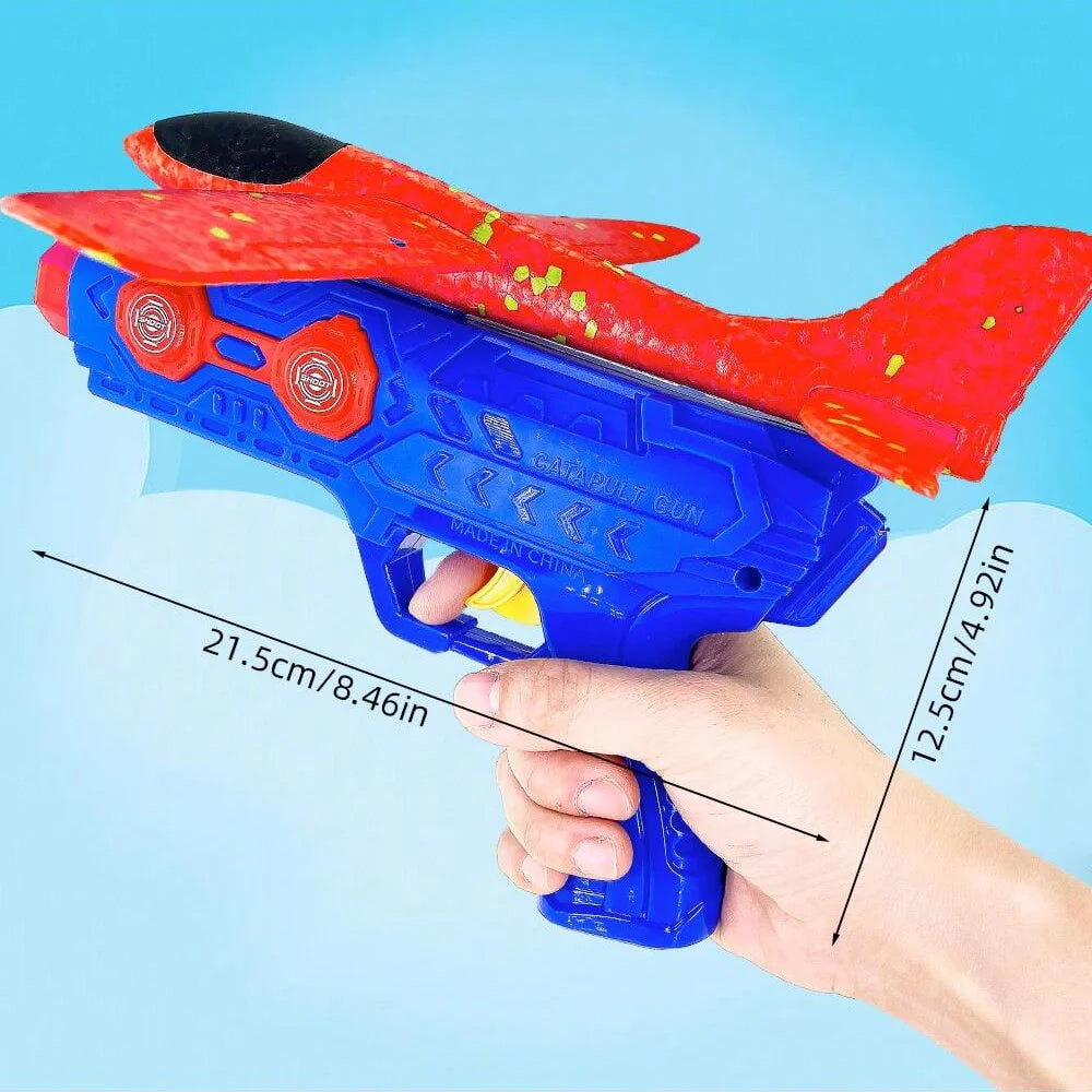 Avions à catapulte pour enfants, avions en mousse, planeurs, jouets volants de tir parent-enfant en extérieur (packs d'accessoires séparés à acheter)