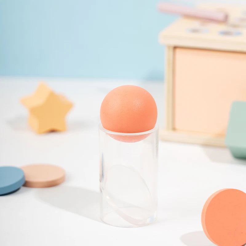 Coffret de rangement en bois pour trier les couleurs et les formes, jeu d'association, jouet sensoriel pour la motricité fine, apprentissage Montessori, cadeau pour bébé