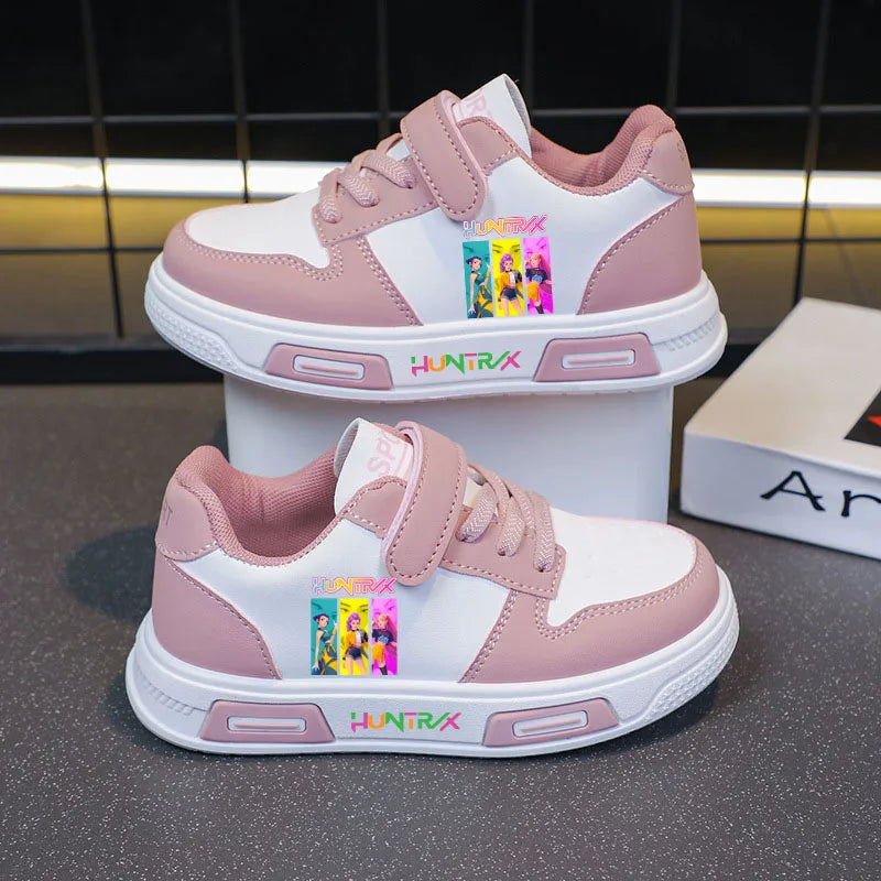 Baskets décontractées pour enfants K-Pop Demon Hunters, chaussures de sport pour filles, chaussures de basket-ball et de course, chaussures de tennis pour enfants, cadeaux