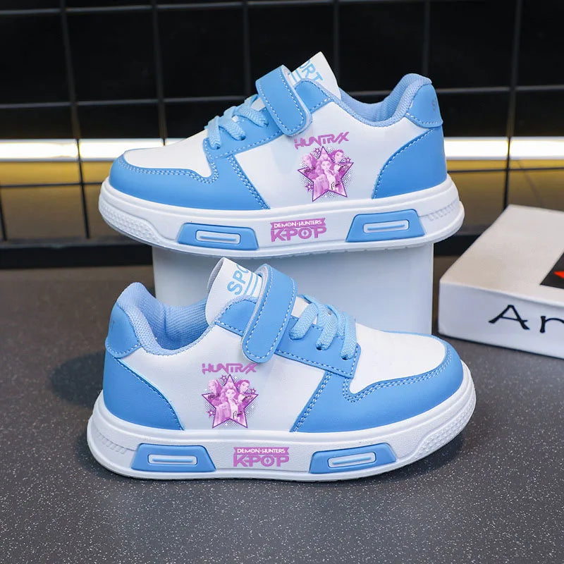 Baskets décontractées pour enfants K-Pop Demon Hunters, chaussures de sport pour filles, chaussures de basket-ball et de course, chaussures de tennis pour enfants, cadeaux