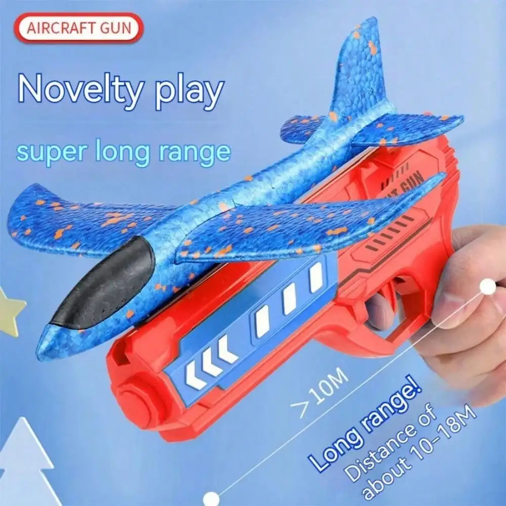 Avions à catapulte pour enfants, avions en mousse, planeurs, jouets volants de tir parent-enfant en extérieur (packs d'accessoires séparés à acheter)