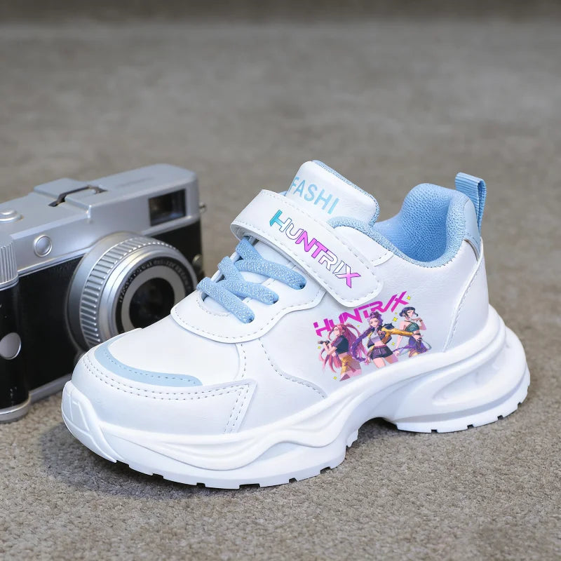 Nouvelles baskets K-Pop Demon Hunters pour enfants, chaussures décontractées, chaussures de sport pour filles, chaussures de course pour étudiants, pointures 26 à 37