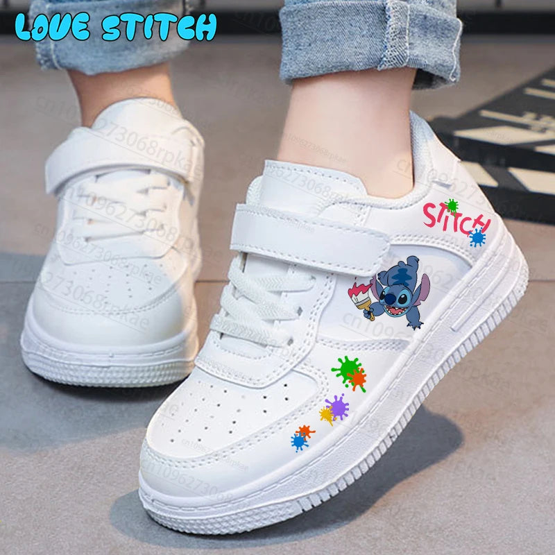 Baskets Lilo Stitch Cosplay pour enfants et adolescents, style anime, antidérapantes et résistantes à l'usure, idéales comme cadeau.