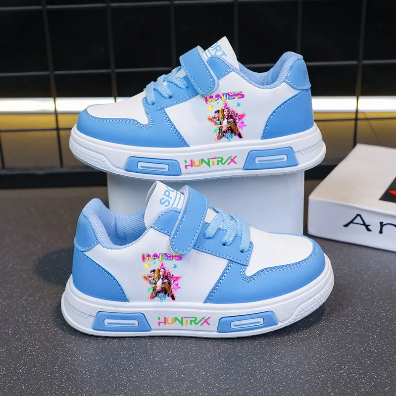 Baskets décontractées pour enfants K-Pop Demon Hunters, chaussures de sport pour filles, chaussures de basket-ball et de course, chaussures de tennis pour enfants, cadeaux
