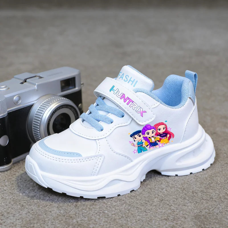 Nouvelles baskets K-Pop Demon Hunters pour enfants, chaussures décontractées, chaussures de sport pour filles, chaussures de course pour étudiants, pointures 26 à 37