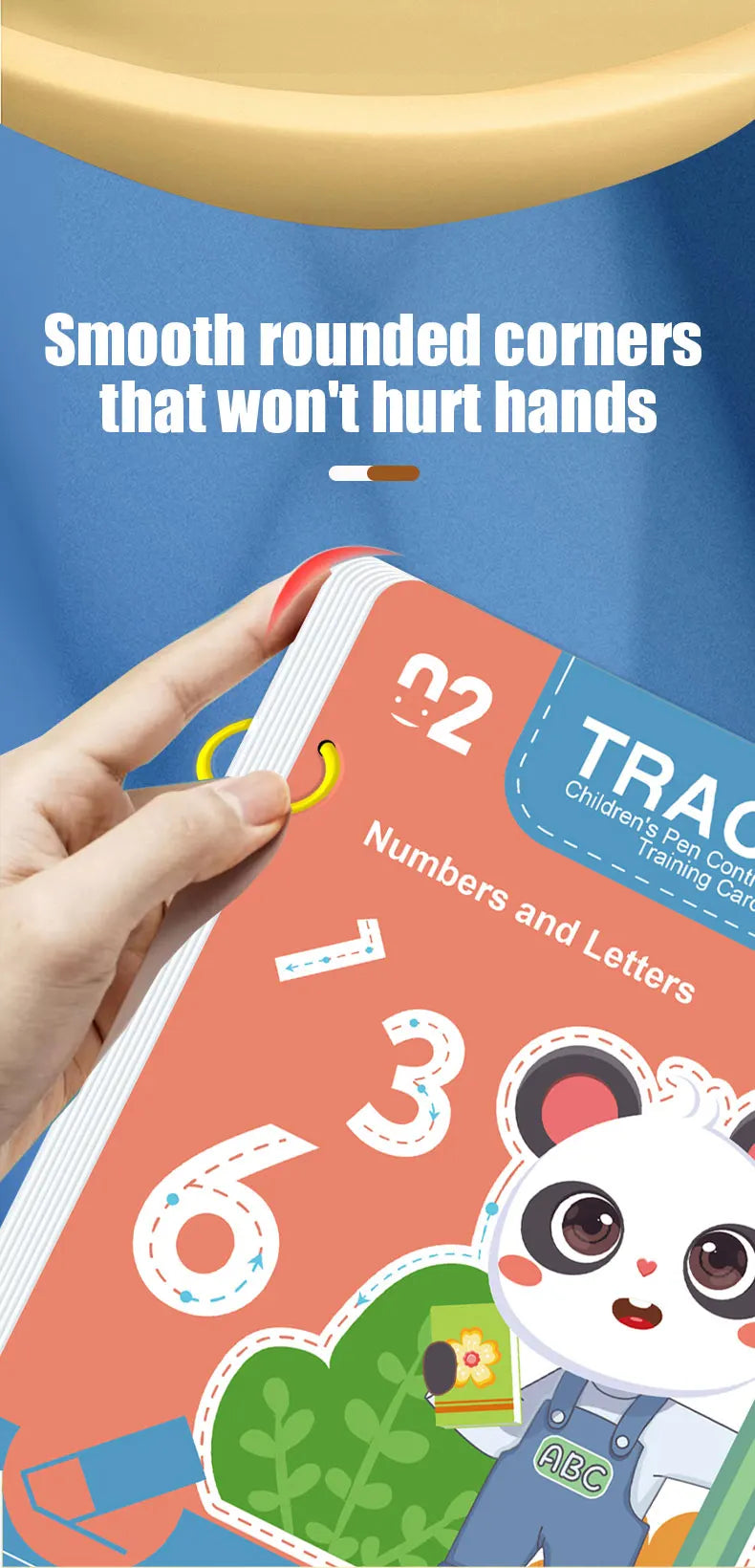 Cahier d'exercices réutilisable de 34 pages pour enfants avec stylo effaçable - Apprentissage précoce de l'écriture et du dessin, développement des compétences, livres éducatifs pour l'entraînement au contrôle du stylo, apprentissage innovant - Choix idéa