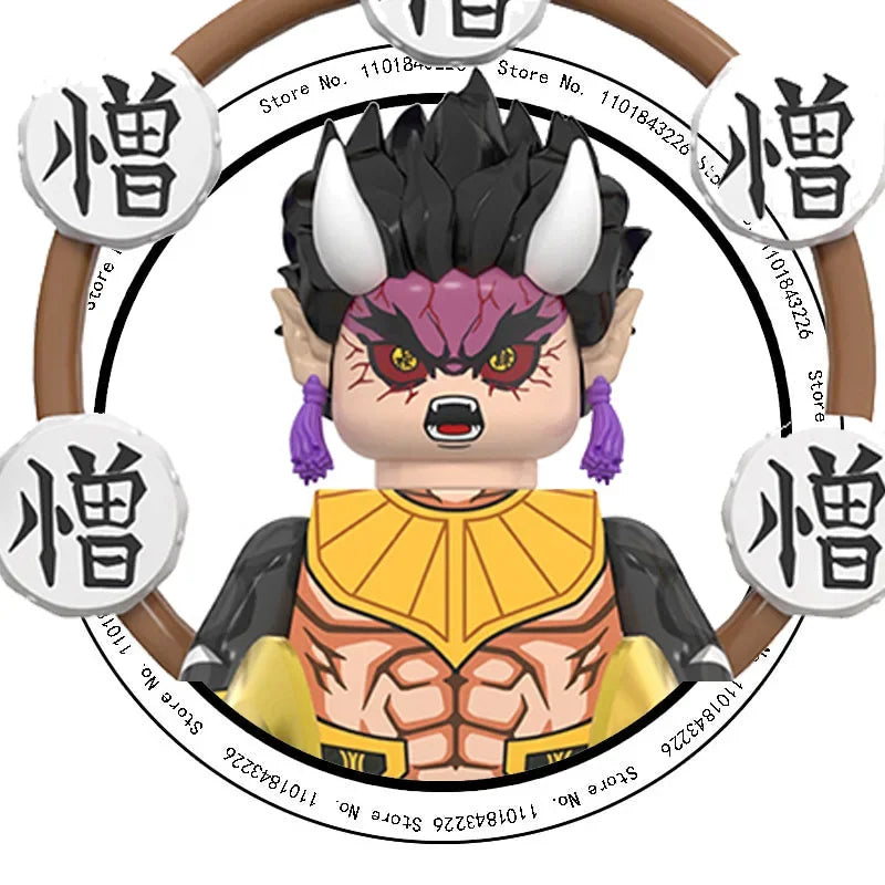 Hot Toys WM6116 WM6138 Demon Slayer Blade - Blocs de construction, Mini figurines, Accessoires, Cadeaux d'Halloween et de Noël pour enfants