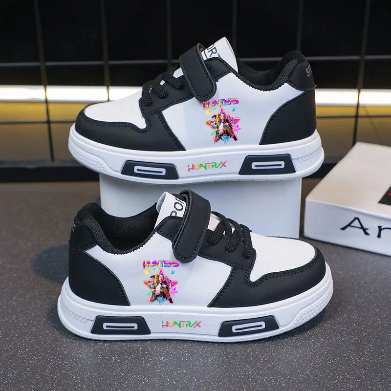 Baskets décontractées pour enfants K-Pop Demon Hunters, chaussures de sport pour filles, chaussures de basket-ball et de course, chaussures de tennis pour enfants, cadeaux