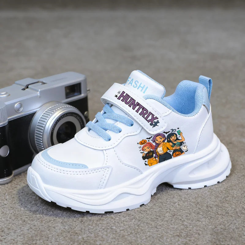 Nouvelles baskets K-Pop Demon Hunters pour enfants, chaussures décontractées, chaussures de sport pour filles, chaussures de course pour étudiants, pointures 26 à 37