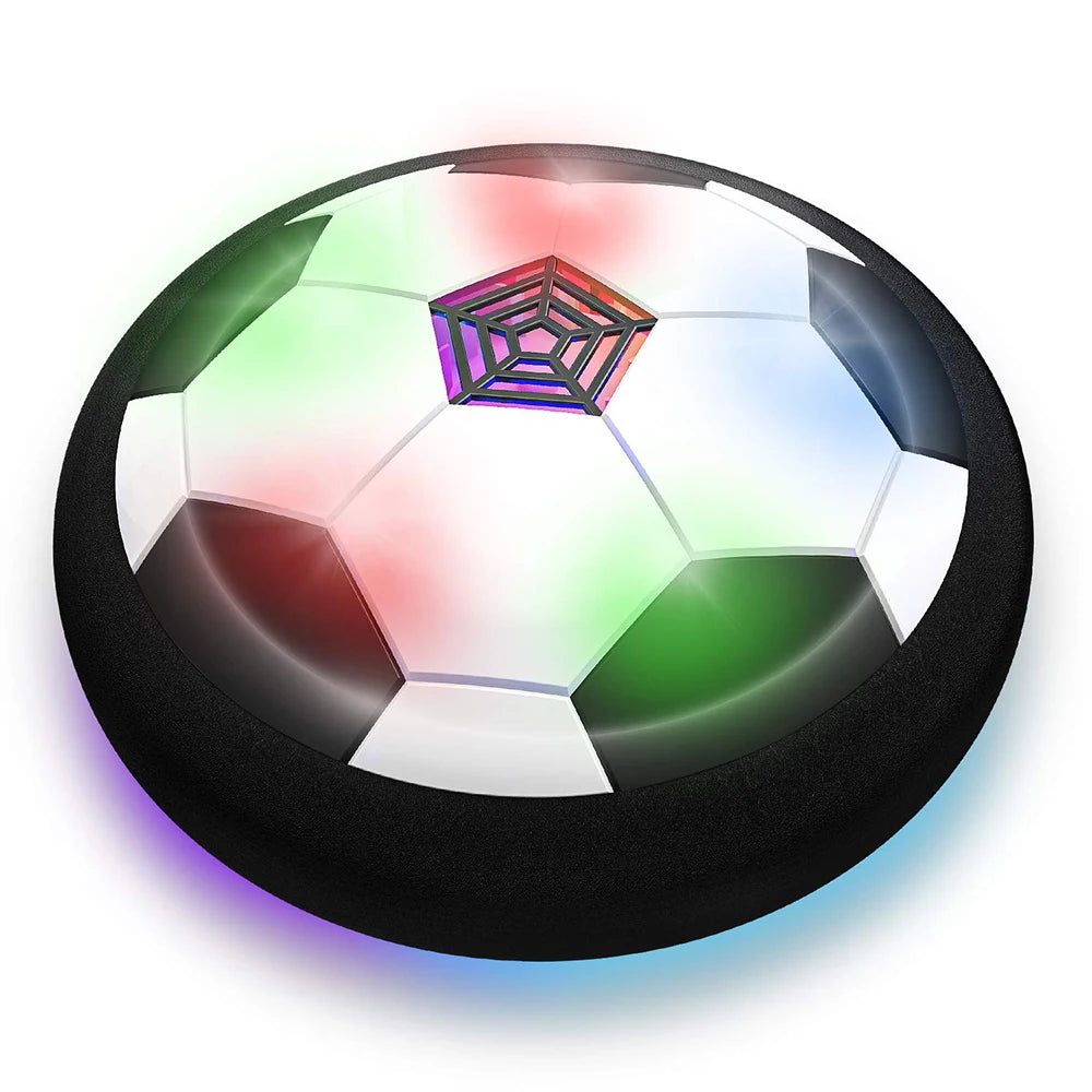 Ballon de football flottant électrique pour enfants avec lumière LED et musique, jouet de sport d'extérieur pour enfants