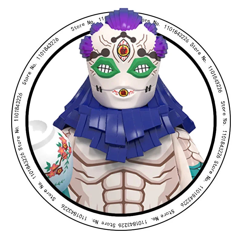 Hot Toys WM6116 WM6138 Demon Slayer Blade - Blocs de construction, Mini figurines, Accessoires, Cadeaux d'Halloween et de Noël pour enfants