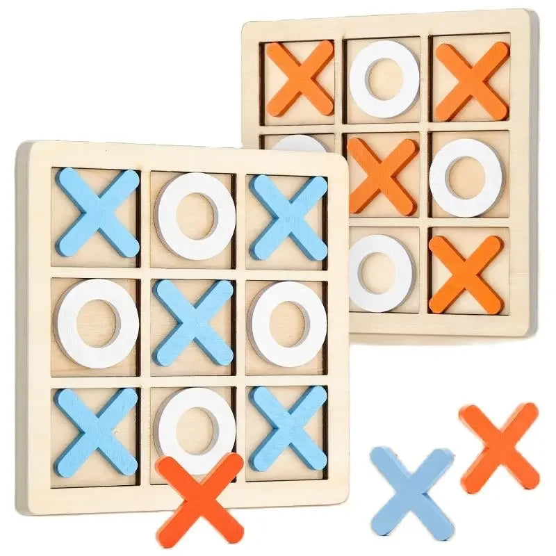 Jeu Montessori en bois, mini-jeu d'échecs interactif, puzzle d'entraînement et d'apprentissage cérébral, jouet éducatif précoce pour enfants.