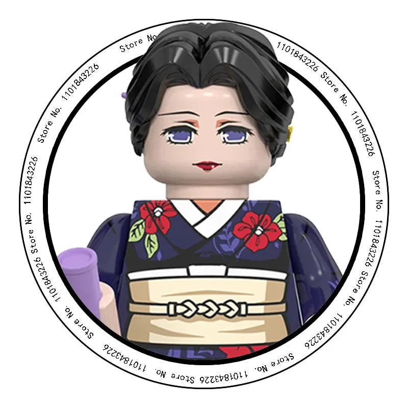 Hot Toys WM6116 WM6138 Demon Slayer Blade - Blocs de construction, Mini figurines, Accessoires, Cadeaux d'Halloween et de Noël pour enfants