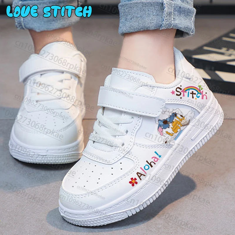 Baskets Lilo Stitch Cosplay pour enfants et adolescents, style anime, antidérapantes et résistantes à l'usure, idéales comme cadeau.