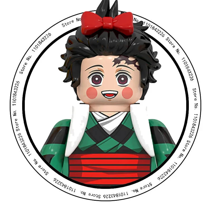 Hot Toys WM6116 WM6138 Demon Slayer Blade - Blocs de construction, Mini figurines, Accessoires, Cadeaux d'Halloween et de Noël pour enfants