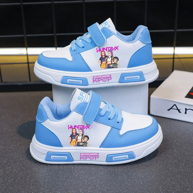 Baskets décontractées pour enfants K-Pop Demon Hunters, chaussures de sport pour filles, chaussures de basket-ball et de course, chaussures de tennis pour enfants, cadeaux