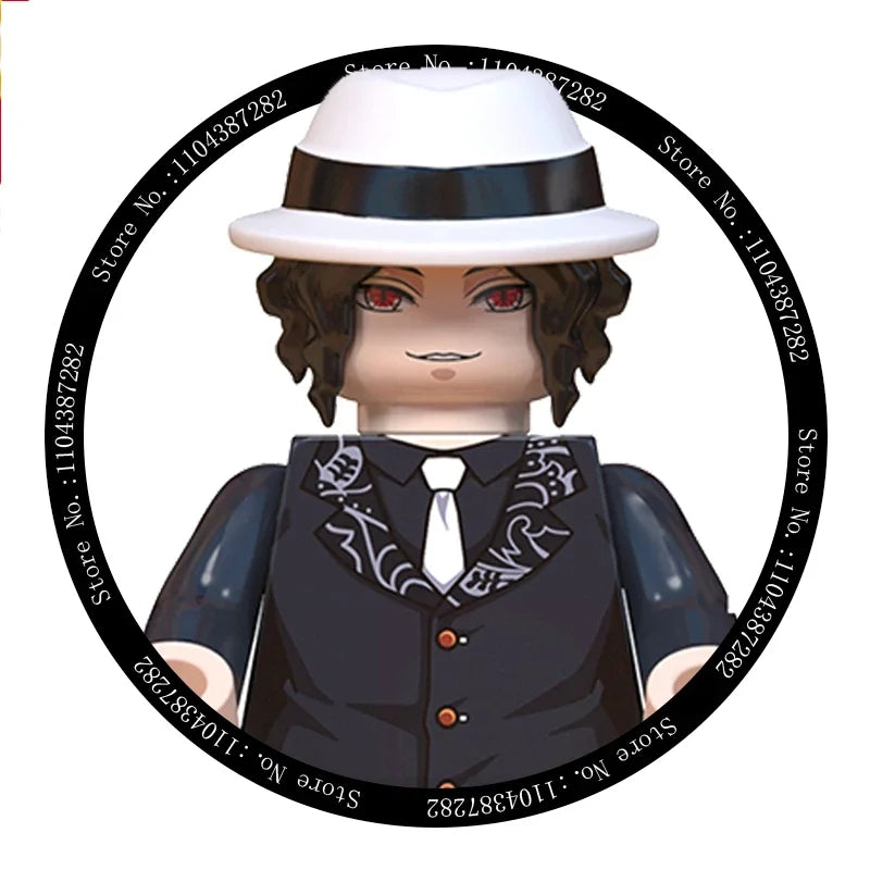 Hot Toys WM6116 WM6138 Demon Slayer Blade - Blocs de construction, Mini figurines, Accessoires, Cadeaux d'Halloween et de Noël pour enfants