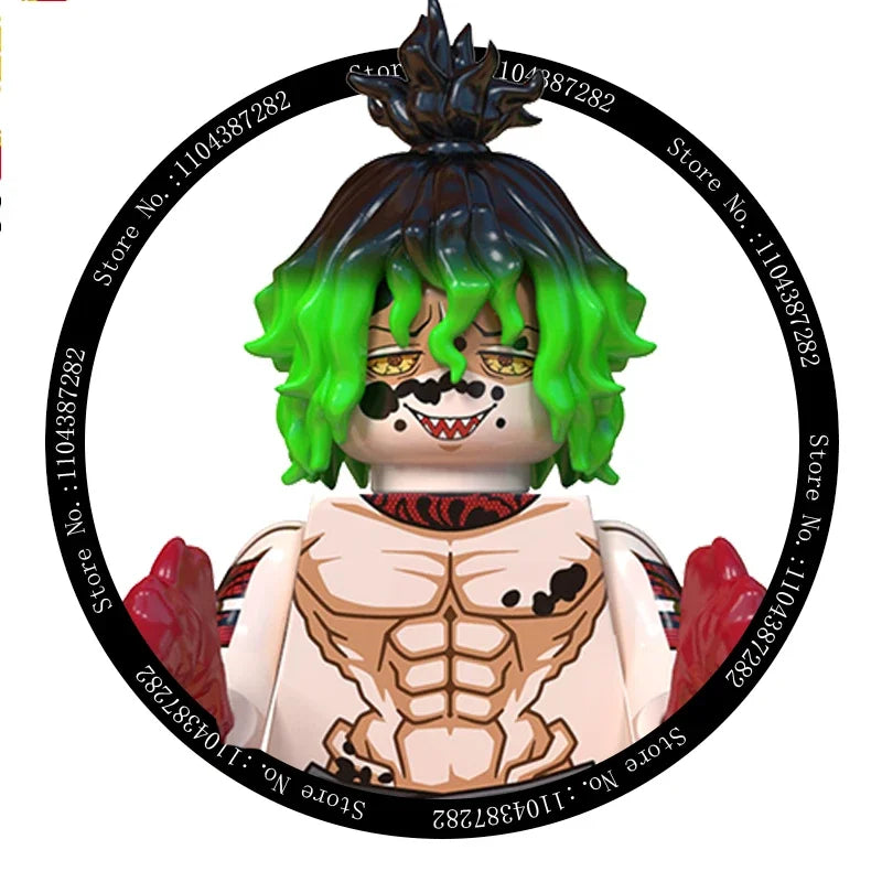 Hot Toys WM6116 WM6138 Demon Slayer Blade - Blocs de construction, Mini figurines, Accessoires, Cadeaux d'Halloween et de Noël pour enfants