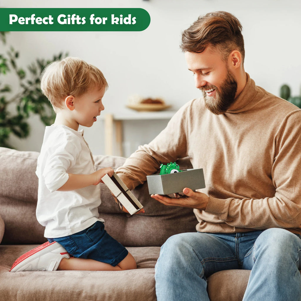 Appareil photo numérique pour enfants avec carte mémoire 32 Go, mini appareil photo dinosaure, jouet, caméra HD 1080p pour vlogging et photos, cadeau idéal pour Noël ou un anniversaire.