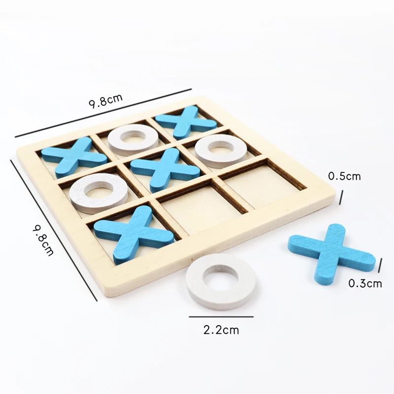 Jeu Montessori en bois, mini-jeu d'échecs interactif, puzzle d'entraînement et d'apprentissage cérébral, jouet éducatif précoce pour enfants.