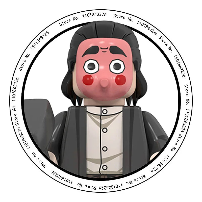 Hot Toys WM6116 WM6138 Demon Slayer Blade - Blocs de construction, Mini figurines, Accessoires, Cadeaux d'Halloween et de Noël pour enfants