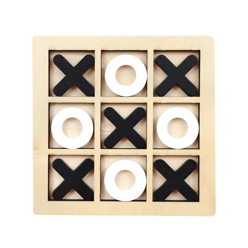 Jeu Montessori en bois, mini-jeu d'échecs interactif, puzzle d'entraînement et d'apprentissage cérébral, jouet éducatif précoce pour enfants.