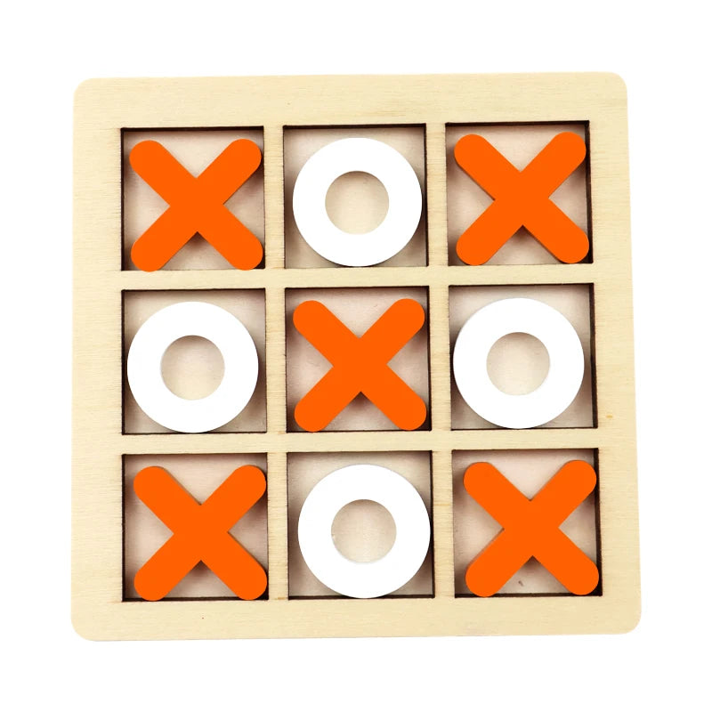 Jeu Montessori en bois, mini-jeu d'échecs interactif, puzzle d'entraînement et d'apprentissage cérébral, jouet éducatif précoce pour enfants.