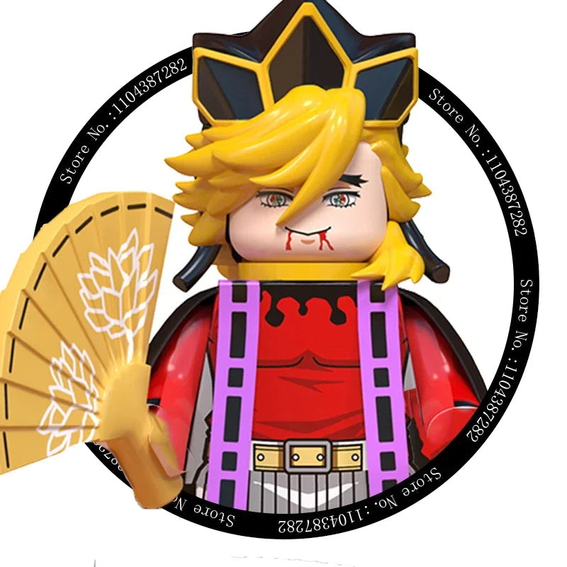 Hot Toys WM6116 WM6138 Demon Slayer Blade - Blocs de construction, Mini figurines, Accessoires, Cadeaux d'Halloween et de Noël pour enfants