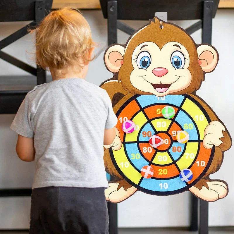 Jeu de fléchettes éducatif pour bébés, sport d'intérieur, jeux Montessori pour enfants de 3 à 7 ans